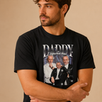 T-shirt Daddy Star Portrait