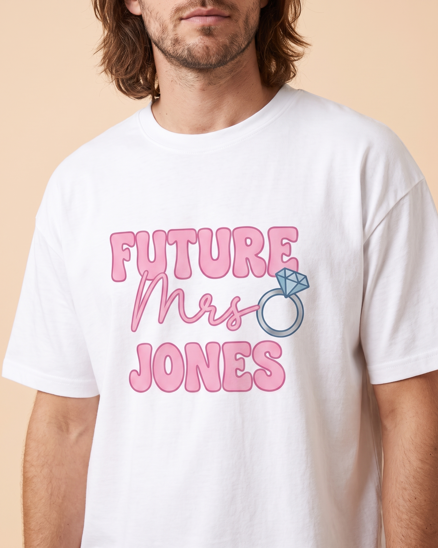 (US) Personalisiertes Oversized T-Shirt "In My Engaged Era" #1 #2 · T-shirt #2