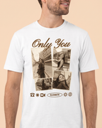 T-shirt couple « Only You » personnalisé — vos prénoms