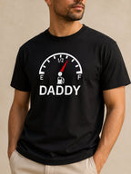 T-shirt Daddy Réservoir énergie Bébé personnalisé humour — vue 1