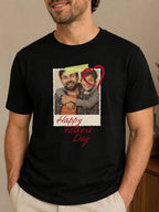 T-shirt Happy Father's Day personnalisé prénoms France