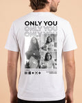T-shirt couple « Only You » personnalisé — vos prénoms — vue 1