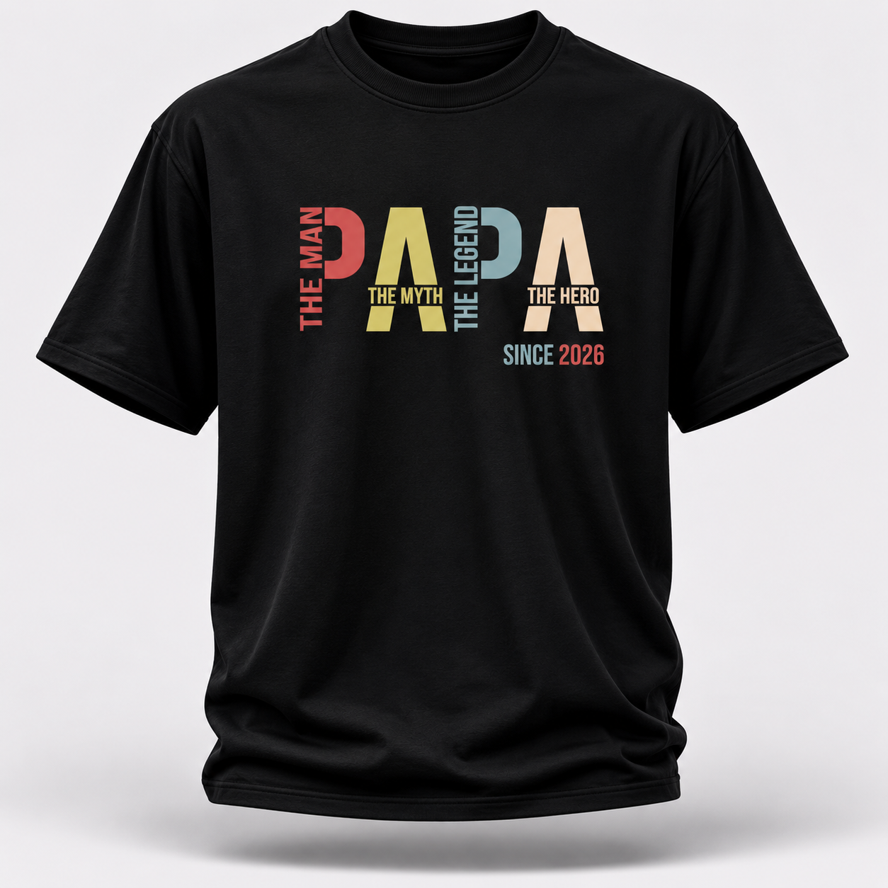 T-shirt "THE PAPA"  personnalisée