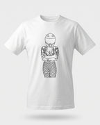 T-shirt couple personnalisé — votre dessin à deux — vue 2