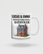 [Effet d'Impression 3D] Mug Personnalisé Couple - Félicitations Pour Votre Nouvelle Maison #5 · Mug #5