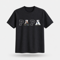 T-shirt PAPA avec images personnalisables