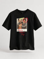 T-shirt Happy Father's Day personnalisé prénoms France