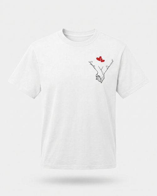 Câlin De Poche Personnalisé - Cadeau Couple Tu Es Coincé Ave #1 · T-shirt #1