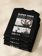 T-shirt Papa Personnalisé Prénom & Photos — vue 1 (version précédente)