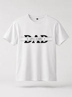 T-shirt DAD personnalisé prénoms enfants brodé manche France