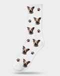 Chaussettes Personnalisées « Photo & Symbole » avec Votre An · Chaussette #-1