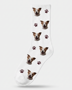 Chaussettes Personnalisées « Photo & Symbole » avec Votre An · Chaussette #-1