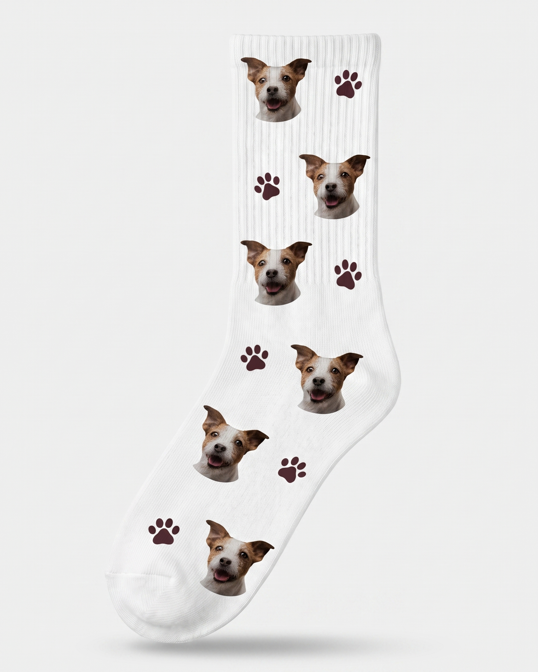 Chaussettes Personnalisées « Photo & Symbole » avec Votre An · Chaussette #-1