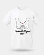 (For Valentines) Personalized Couple T-Shirt - Set Since(1)