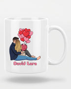Mug Saint-Valentin personnalisé — je t'aime chaque jour — vue 2