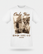 T-shirt couple « Only You » personnalisé — vos prénoms