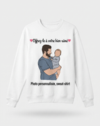 T-shirt couple personnalisé — votre photo à deux