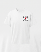 T-shirt couple personnalisé — cœur & votre date