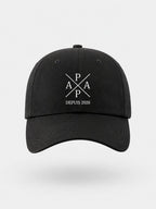 Casquette P A P A personnalisée date prénoms brodé France — vue 2