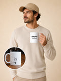 Mug Papa personnalisé prénom enfants cadeau atelier France — vue 1