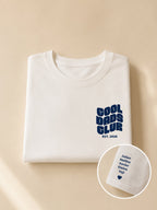 T-shirt Papa Cool Dads Club personnalisé prénoms brodé France