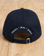 Casquette Papa brodée personnalisée – prénoms & année – brodée en France