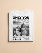 T-shirt couple « Only You » personnalisé — vos prénoms