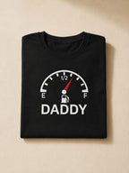 T-shirt Daddy Réservoir énergie Bébé personnalisé humour — vue 3