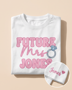 (US) Personalisiertes Oversized T-Shirt "In My Engaged Era" #1 #2 · T-shirt #2