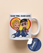 Same Vibe, Same Love - Personalisiertes Geschenk |  Mug Für #1 · Mug #1