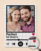 Puzzle personnalisé portrait de couple — cadeau unique — vue 3