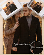 Puzzle personnalisé portrait de couple — cadeau unique — vue 3
