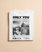 T-shirt couple « Only You » personnalisé — vos prénoms — vue 3