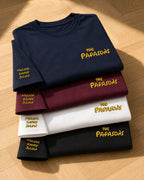 T-shirt The Papasons personnalisé prénoms enfants rétro — vue 2
