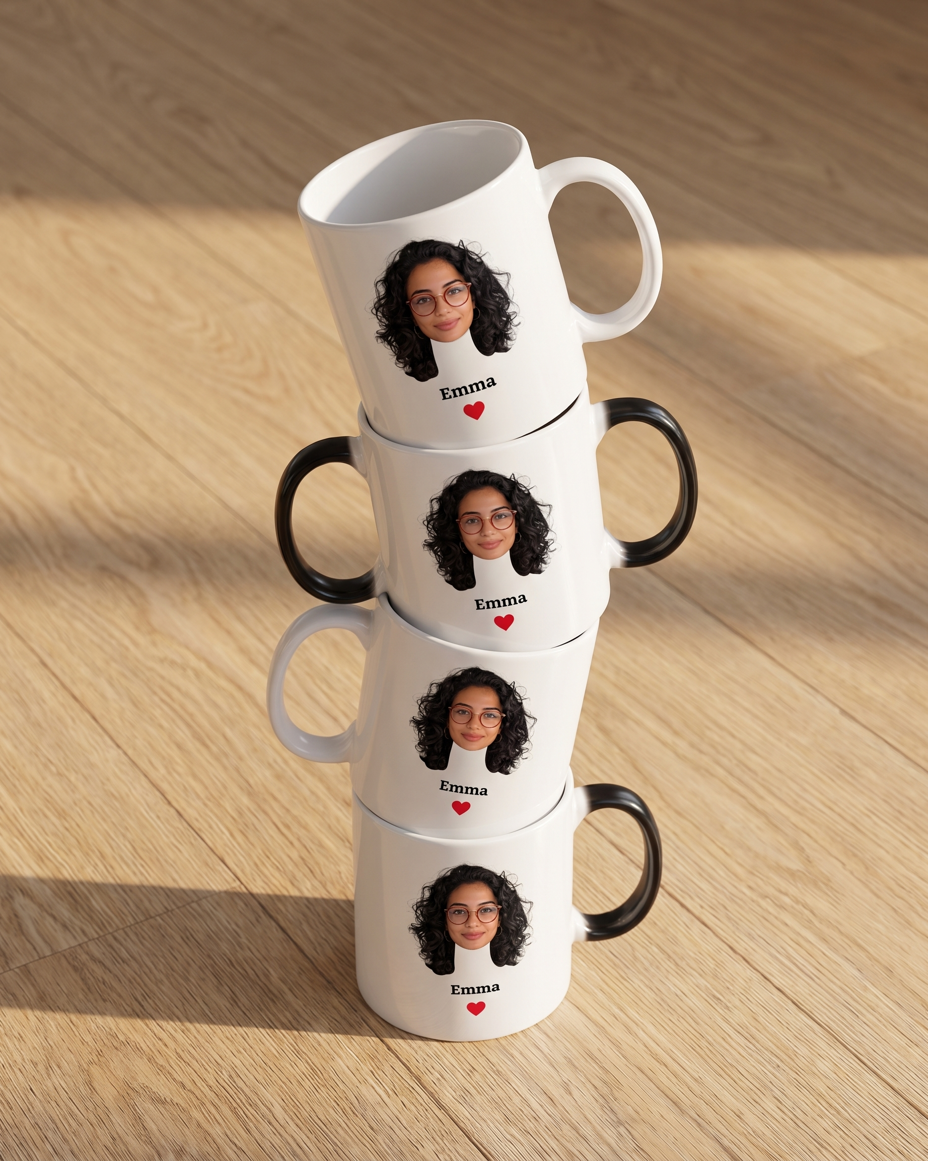 Mug avec tete et nom