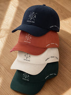 Casquette P A P A personnalisée date prénoms brodé France — vue 4