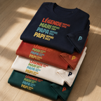 T-shirt "LÉGENDE" personnalisée