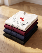 Câlin De Poche Personnalisé - Cadeau Couple Tu Es Coincé Ave #1 · T-shirt #1