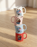 Mug Saint-Valentin personnalisé — vos prénoms