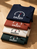 T-shirt Daddy Réservoir énergie Bébé personnalisé humour — vue 4