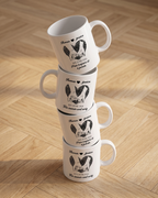 Mug couple personnalisé — votre photo & prénoms