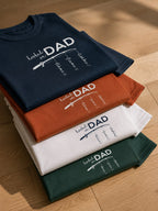 T-shirt Papa Pêcheur personnalisé prénom brodé France
