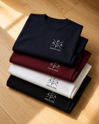 T-shirt Papa depuis date personnalisé prénoms brodé France — vue 2
