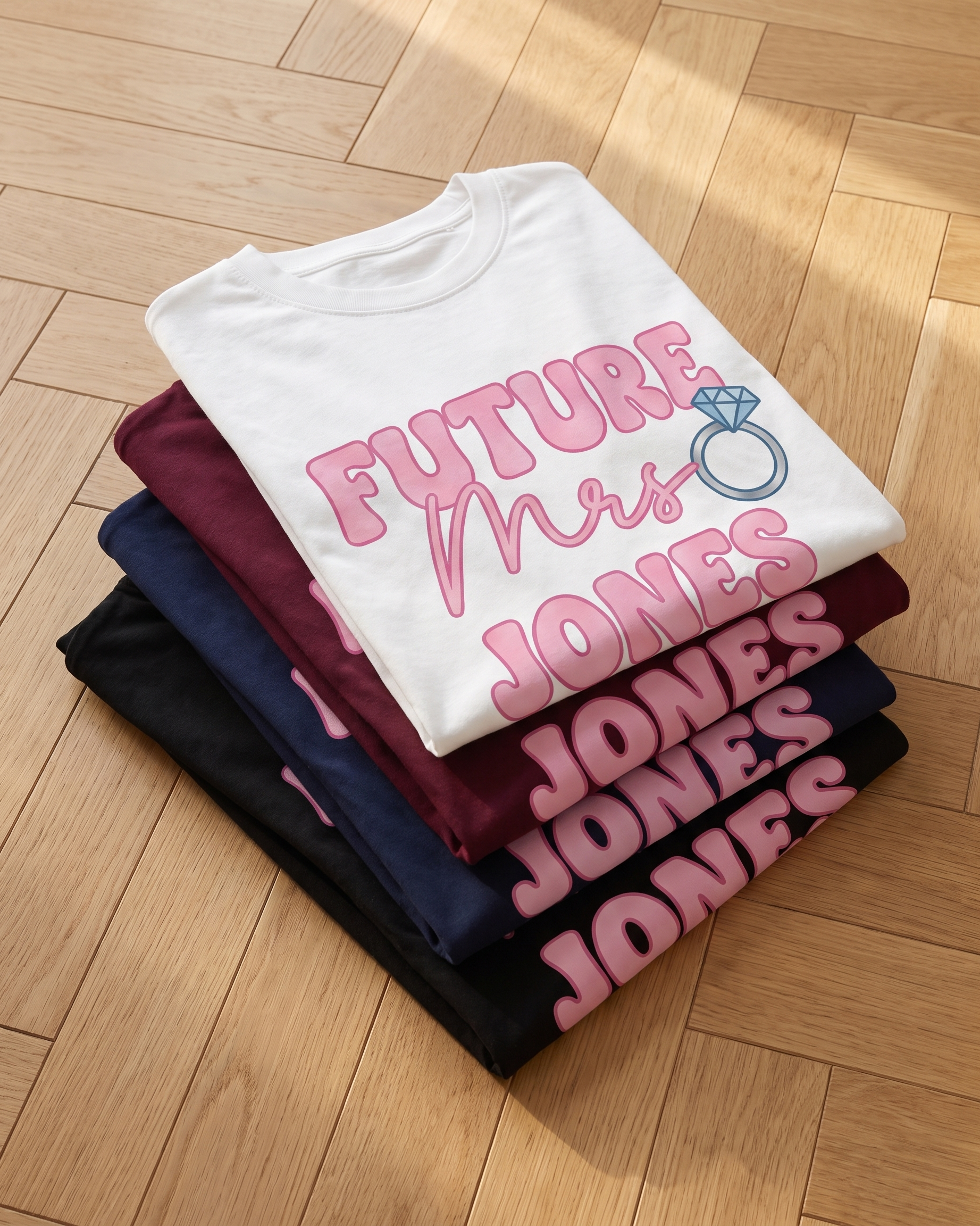 (US) Personalisiertes Oversized T-Shirt "In My Engaged Era" #1 #2 · T-shirt #2