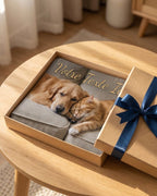 Tapis de souris personnalisé avec photo et texte