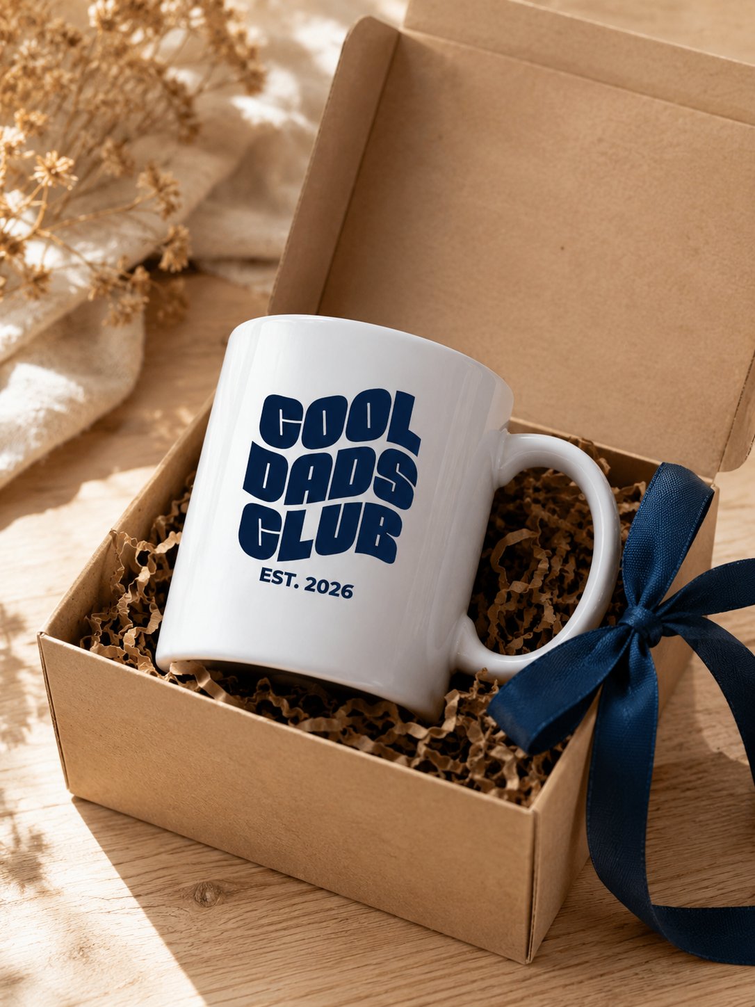 Mug Papa Cool Dads Club personnalisé prénoms enfants