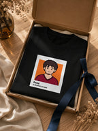 T-shirt Portrait Papa personnalisé illustré enfants