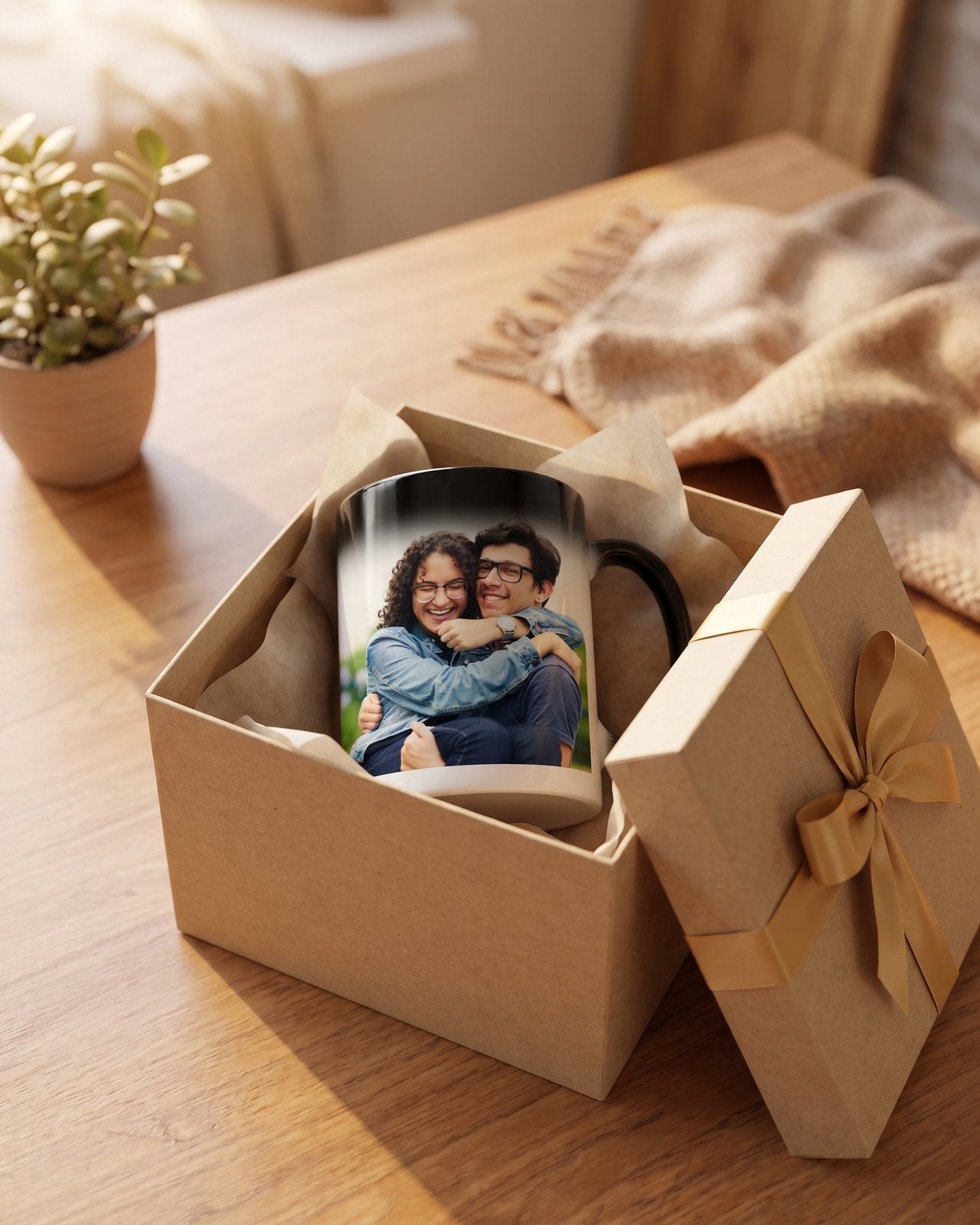 Mug personnalisé couple magique — pour les amoureux - Blanc — vue 5