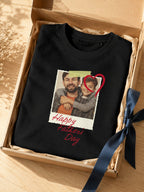 T-shirt Happy Father's Day personnalisé prénoms France