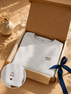 T-shirt papa personnalisé brodé prénom enfants — vue 1 (version précédente)
